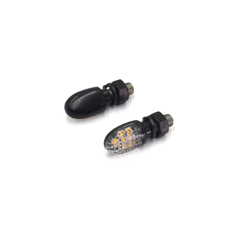 SMP Dome Micro LED Motorcycle Turn Signals Clear