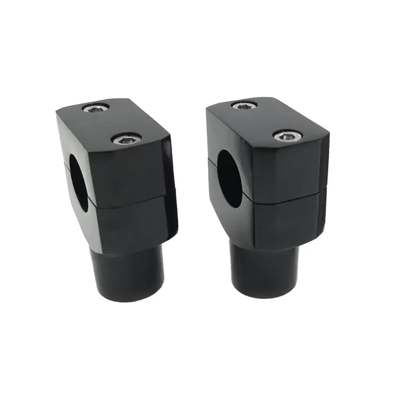 SMP Lowdown Motorcycle Handlebar Risers 1.5" (3.8cm) / Black  - Customhoj