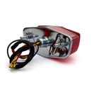 SMP Lucas Custom Motorcycle Taillight Chrome  - Customhoj
