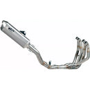 Spark Force Full Exhaust System for Kawasaki 09-24 ZX-6R / 636 (stainless steel collector with Force muffler) (GKA8806T)  - Customhoj