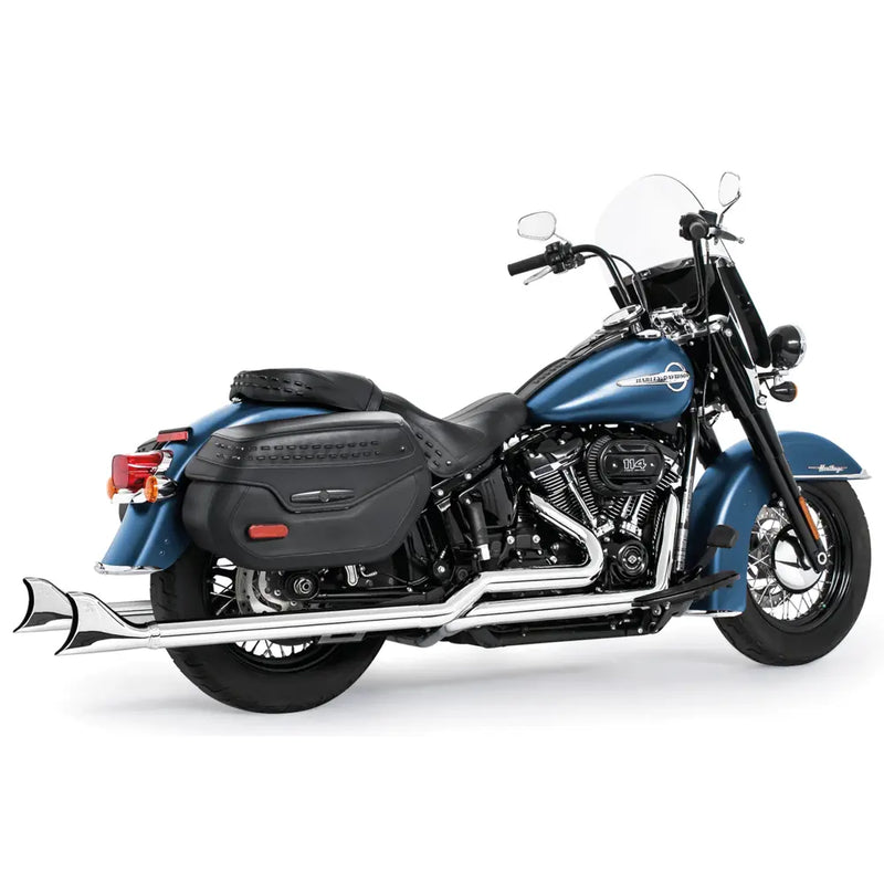 Freedom Performance Sharktail True Duals Avgassystem till Harley