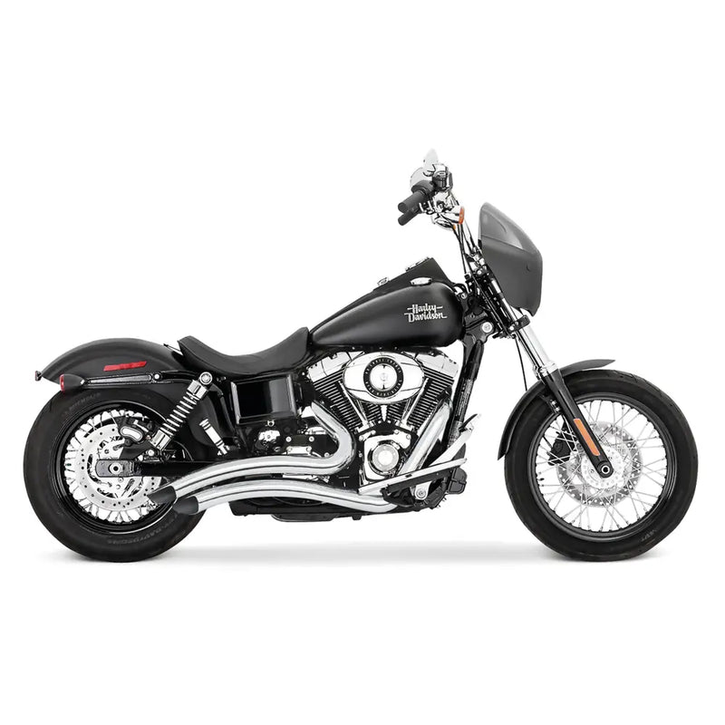 Freedom Performance Sharp Curve Radius Scallop Avgassystem till Harley