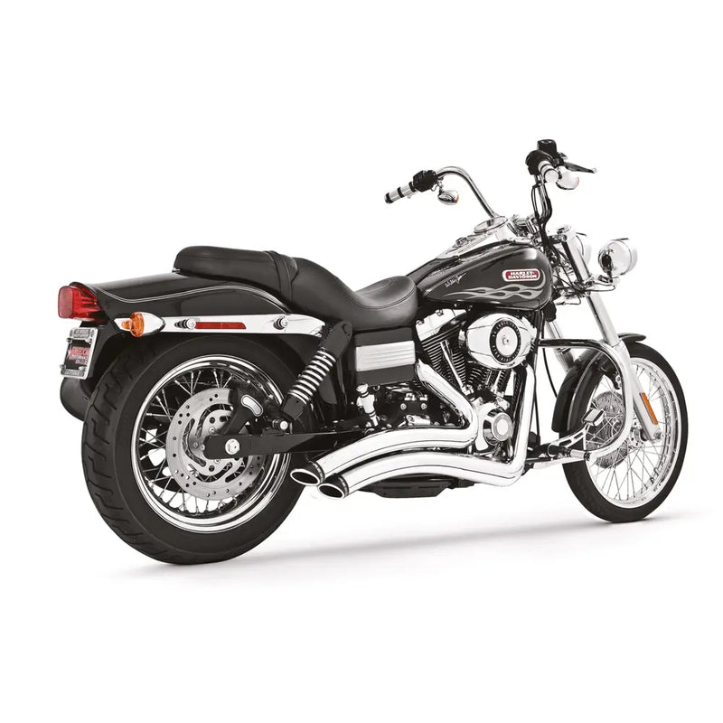 Freedom Performance Sharp Curve Radius Slash Cut Avgassystem till Harley