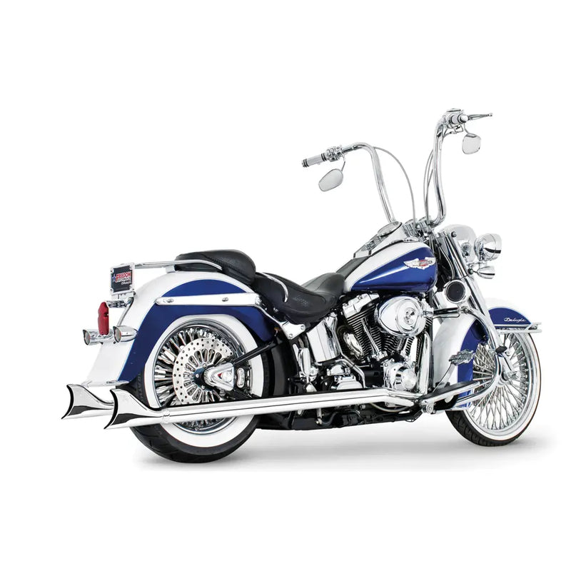 Freedom Performance Sharktail True Duals Avgassystem till Harley