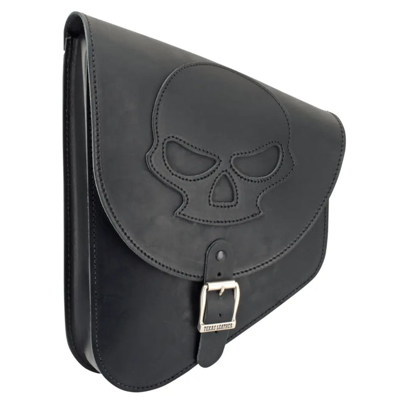 Texas Leather Svingarmsväska Slim till Harley