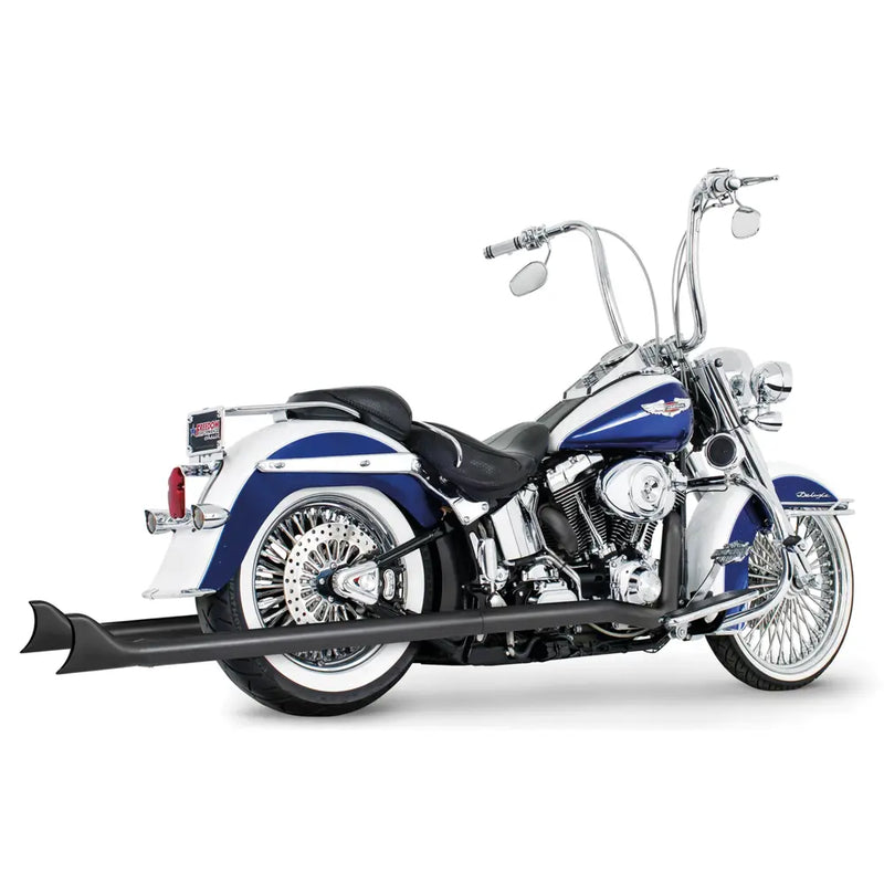 Freedom Performance Sharktail True Duals Avgassystem till Harley