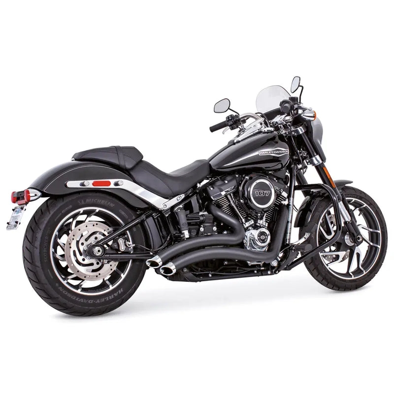 Freedom Performance Sharp Curve Radius Slash Cut Avgassystem till Harley