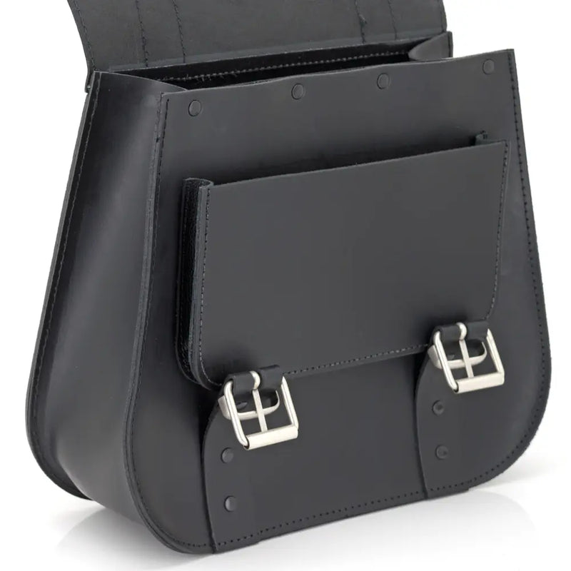 Texas Leather Medium Universal Postväska MC