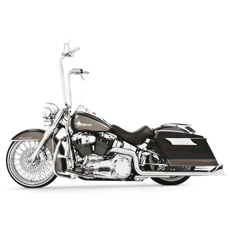 Freedom Performance Sharktail True Duals Avgassystem till Harley