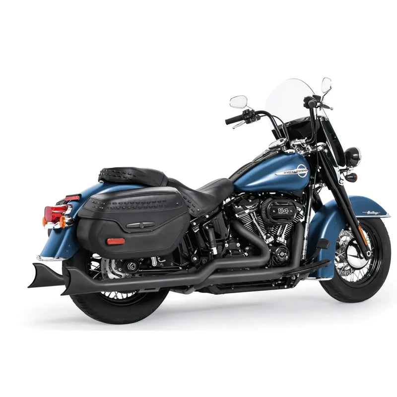 Freedom Performance Sharktail True Duals Avgassystem till Harley