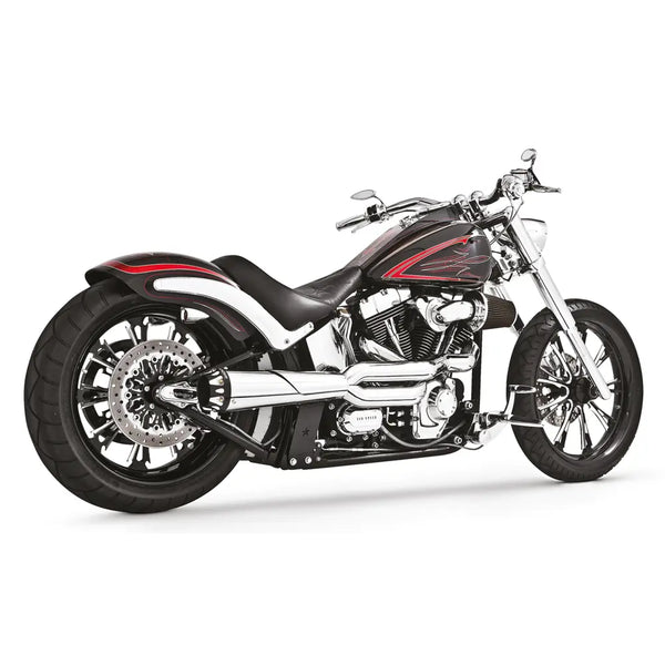 Freedom Performance American Outlaw High 2-till-1 Avgassystem till Harley