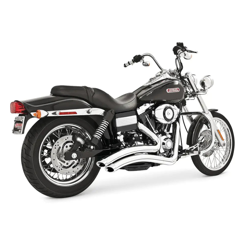 Freedom Performance Sharp Curve Radius Slash Cut Avgassystem till Harley