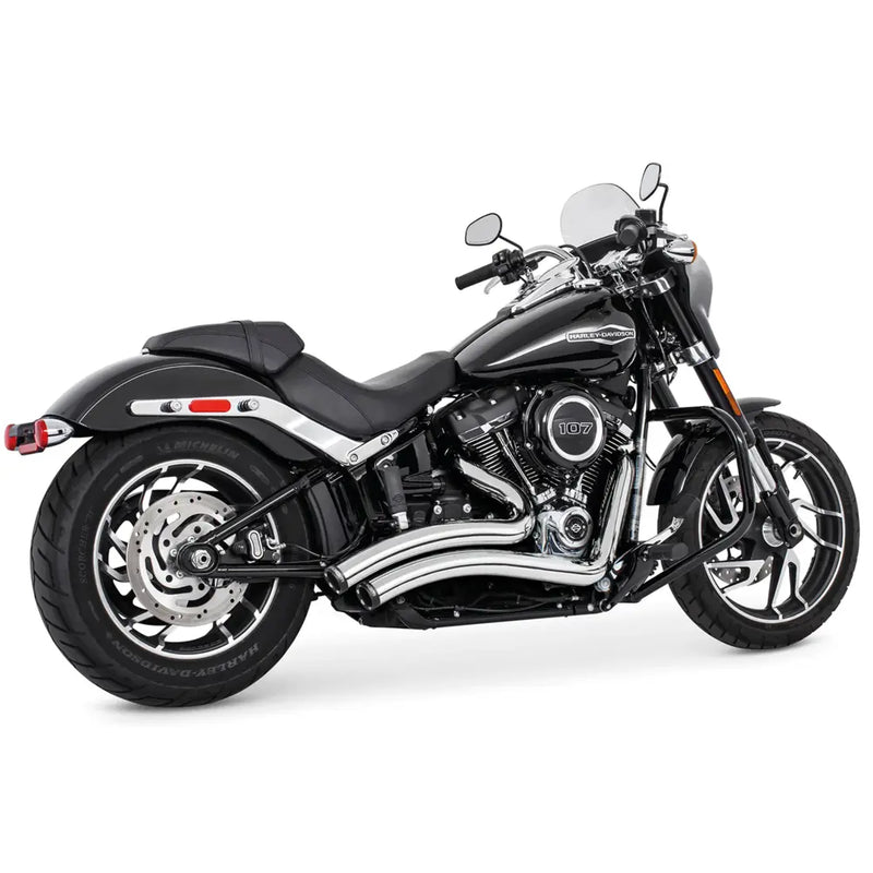 Freedom Performance Sharp Curve Radius Straight Star Avgassystem till Harley