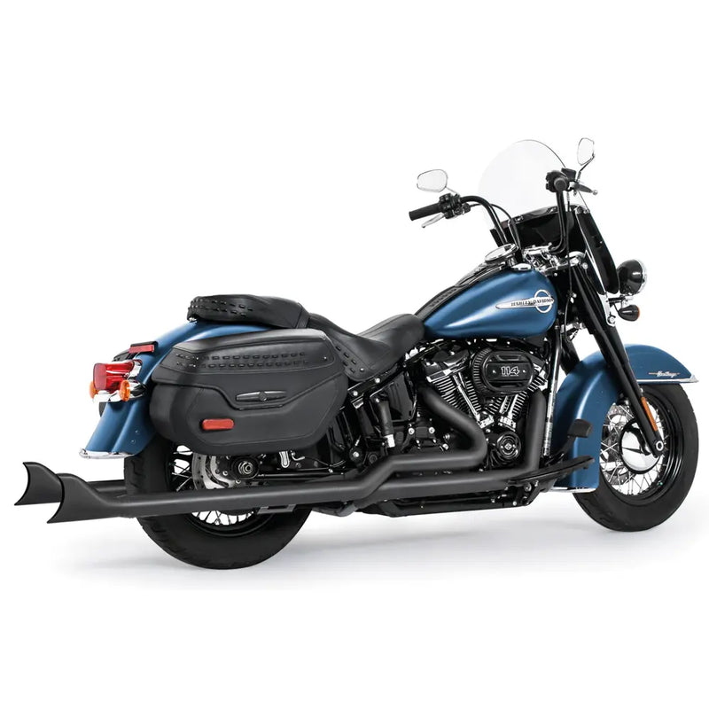 Freedom Performance Sharktail True Duals Avgassystem till Harley