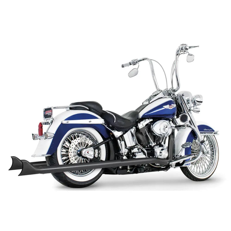 Freedom Performance Sharktail True Duals Avgassystem till Harley