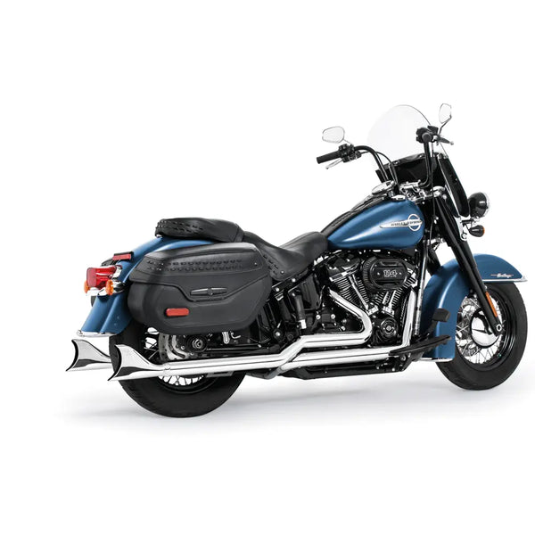 Freedom Performance Thorcat EC-Godkänt Sharktail True Duals Avgassystem till Harley