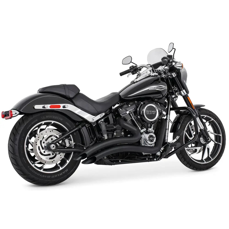 Freedom Performance Sharp Curve Radius Scallop Avgassystem till Harley