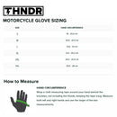THNDR Road Warrior Motorcycle Gloves  - Customhoj