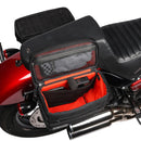 Thrashin Supply Essential 10L Throw-Over Motorcycle Saddlebag Set  - Customhoj
