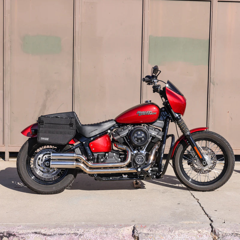 Thrashin Supply Expedition 21L Throw-Over Motorcycle Saddlebag Set  - Customhoj