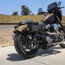 Thrashin Supply Mini Essential 8L Throw-Over Motorcycle Saddlebag Set  - Customhoj