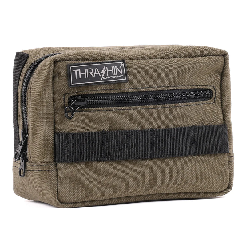 Thrashin Supply Motorcycle Handlebar Bag Green  - Customhoj