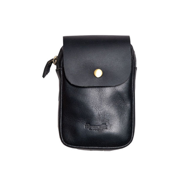Trip Machine Utility Pouch Mini Motorcycle Bag Black  - Customhoj
