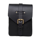 Trip Machine Vintage Leather 1.3L Motorcycle Tank Bag Black  - Customhoj