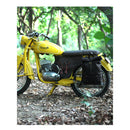 Trip Machine Vintage Leather 15L Motorcycle Saddlebag / Backpack  - Customhoj