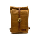 Trip Machine Vintage Leather 3.3L Motorcycle Saddlebag / Shoulder Bag Tan Brown  - Customhoj