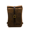Trip Machine Vintage Leather 3.3L Motorcycle Saddlebag / Shoulder Bag Tobacco Brown  - Customhoj