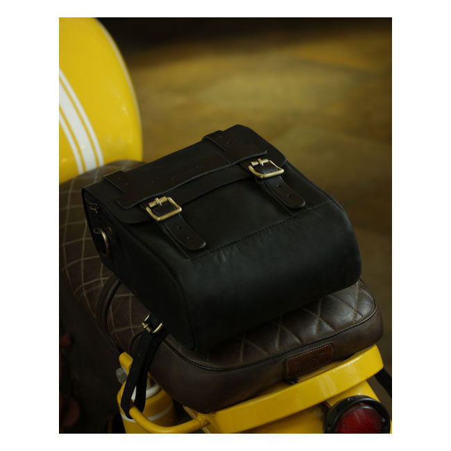 Triap Machine Trip Machine Vintage Leather 4.4L Tankväska / Sadelväska MC