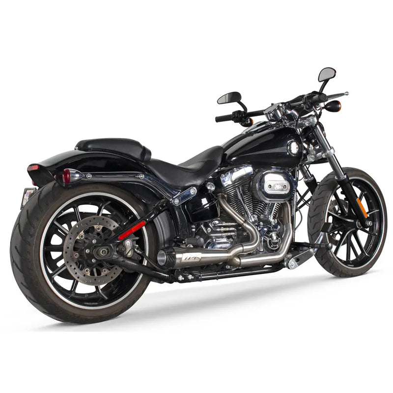 Two Brothers Racing Comp-S 2-into-1 Exhaust for Harley 00-17 Softail (00-06 models must use extra bracket; see note) / Stainless steel  - Customhoj