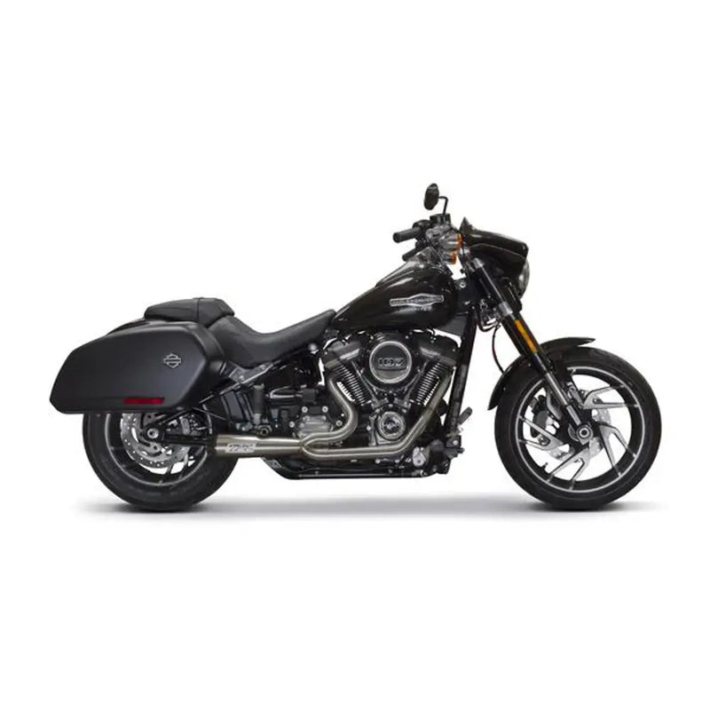 Two Brothers Racing Comp-S 2-into-1 Exhaust for Harley 18-25 Softail Sport Glide / Low Rider ST / Heritage / Stainless steel  - Customhoj