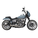 Two Brothers Racing Shorty Turnout 2-into-1 Exhaust for Harley 06-17 Dyna / Stainless steel  - Customhoj