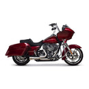 Two Brothers Racing Shorty Turnout 2-into-1 Exhaust for Harley 95-16 Touring / Stainless steel  - Customhoj
