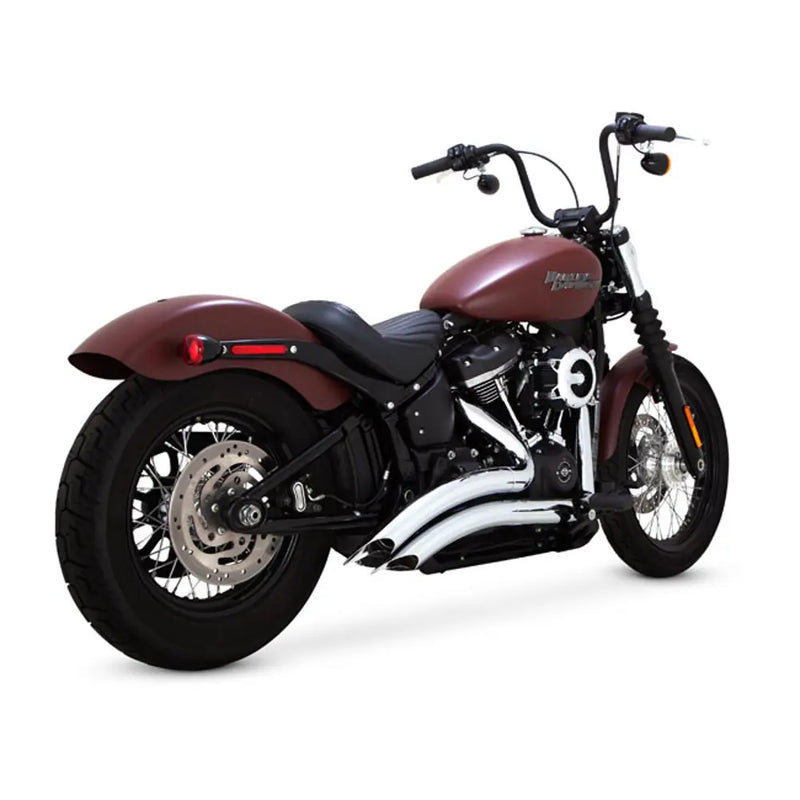 Vance & Hines Big Radius Exhaust for Harley 18-24 Softail (excl. Breakout / Fat Boy / FXDRS) / Chrome  - Customhoj