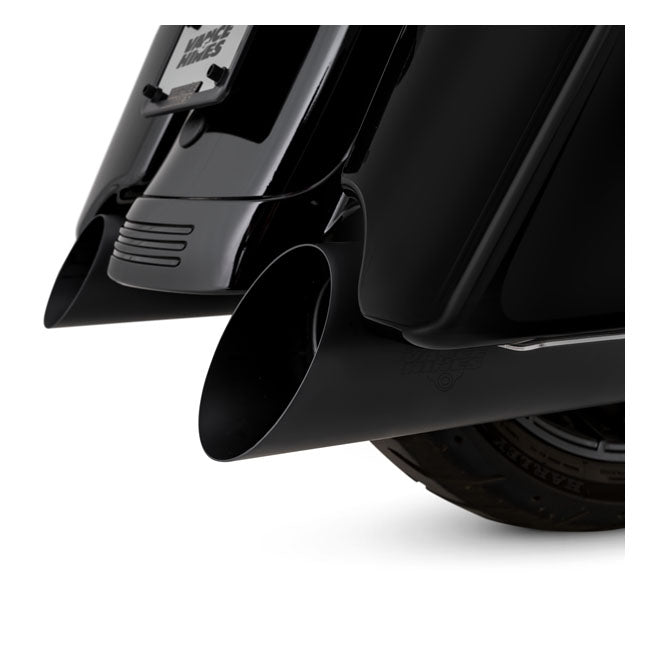 Vance & Hines Blackslash 450 Black Touring Slip-On Mufflers for Harley 17-24 Touring (excl. Trikes)