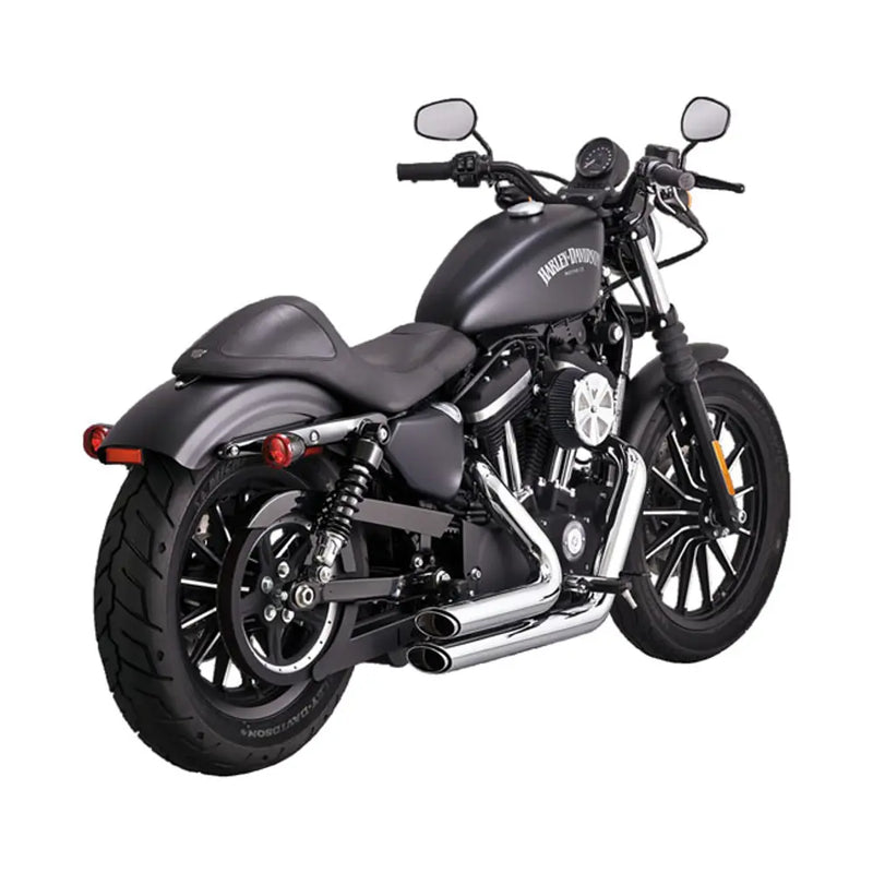 Vance & Hines Shortshots Staggered Exhaust for Harley 14-22 XL Sportster / Chrome  - Customhoj