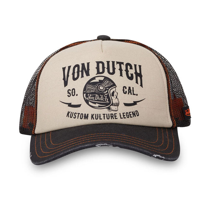 Von Dutch Heritage Trucker Crew Cap