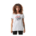 Von Dutch Tiger T-Shirt Ladies White / XS