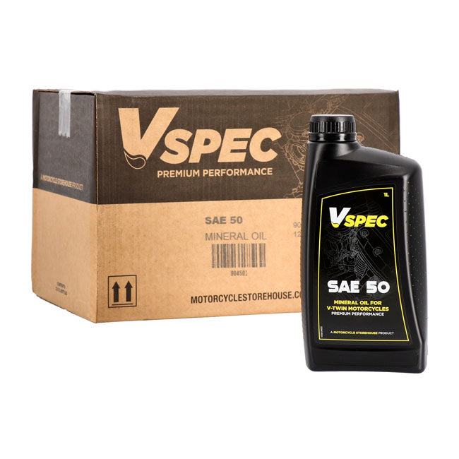 Vspec Motor Oil Mineral SAE 50 1L