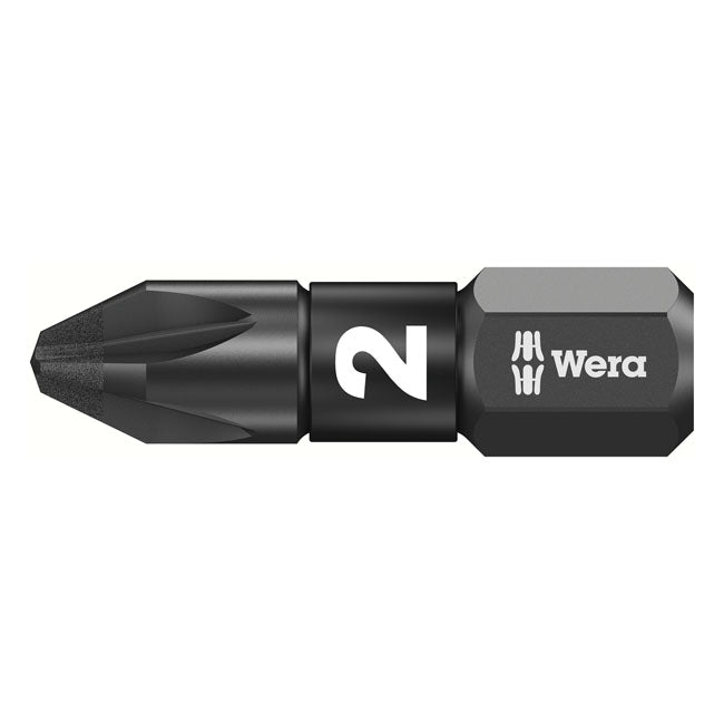 Wera Bits PZ2 Wera 1/4" Bit for Pozidriv Screws Impaktor Customhoj