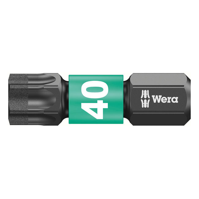 Wera Bits TX40 Wera 1/4" Bit for Torx Screws Impaktor Customhoj