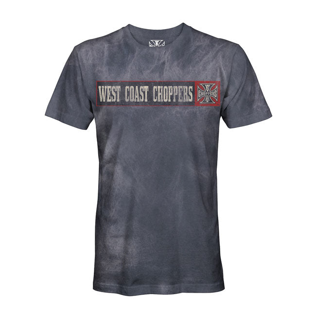 West Coast Choppers Banner T-Shirt Navy / S