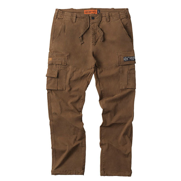 West Coast Choppers CFL Cargo Pants Brown / S  - Customhoj