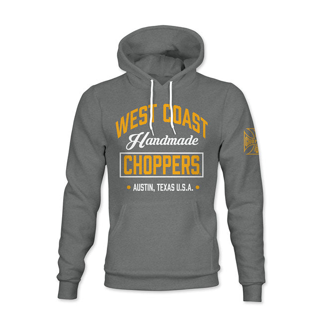 West Coast Choppers Handmade Choppers Hoodie Grey Melange / S