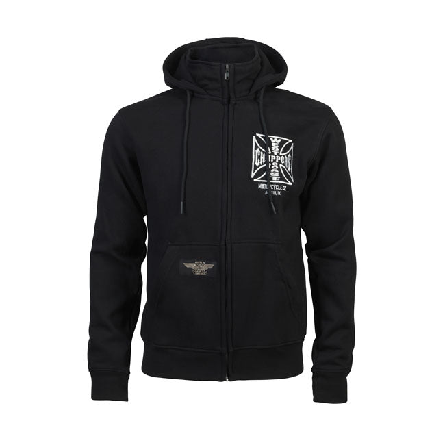 West Coast Choppers OG ATX Zip Hoodie Black / S