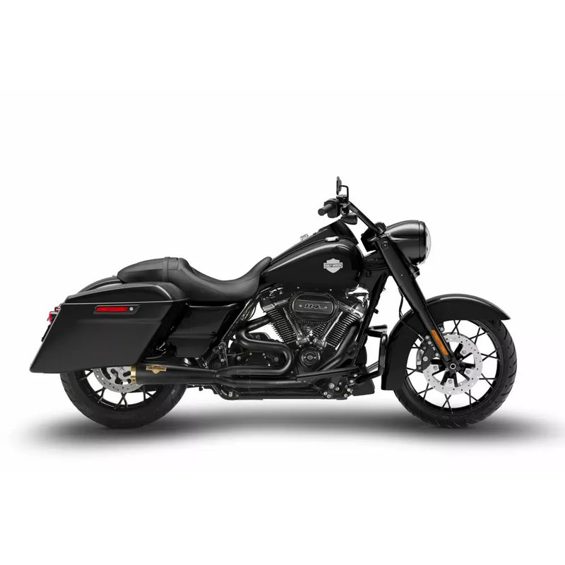 Zard 2-into-1 Euro 4/5 E5 Exhaust System for Harley 17-23 Touring / Black/Bronze  - Customhoj