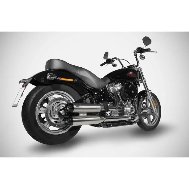 Zard EC Euro 4/5 Approved Overlapped Slip-On Mufflers for Harley Softail  - Customhoj